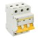 Circuit breaker automatic IEK, VA47-29, 3P, 20 A, 4.5 KA, characteristics C, MVA20-3-020-C 374253