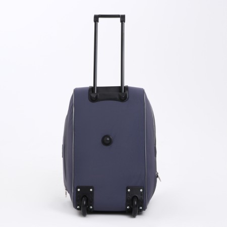 Road bag on wheels, a lightning department, with an increase, an outer pocket, the color is gray-3