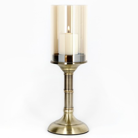 Climber metal, glass "Prince" per 1 candle 12.5 x 12, 5 x 36.5 cm-1