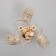 Bertie chandelier 3x40W E27 Gold Model: 2612376