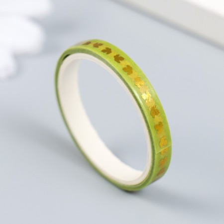 Glue tape Paper "Summer mood" set of 20 pcs width. 0.5 cm dl. 2 m 4x10 cm-1