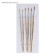 Set of brushes nylon 6 pieces: No. 1, 2, 3, 4, 5, 6, round