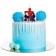 Candle in the cake "Gifts from Spider-Man", Spiderman, 78 x 100 mm