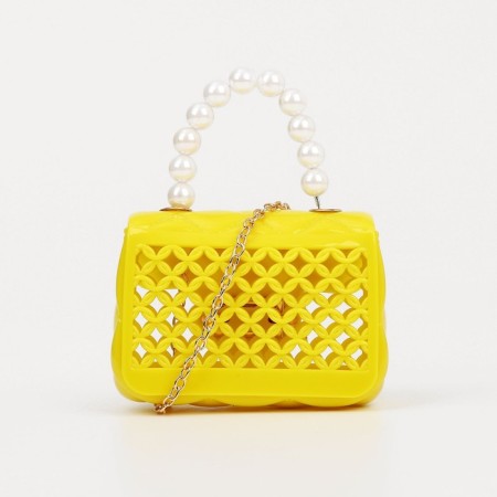 Baby bag on fasting, yellow color-1