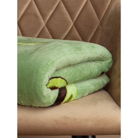 Texrepublic blanket, size 150x200 cm, green color-3