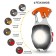 Multifunctional lantern, 5 watts, 740 lm, 500 mAh, COB, lighter, 2 screwdrivers, opener