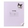Notebook 18 sheets in the Kuromi cage, cover coated cardboard, VD-clay, whiteness 92%, block 60 g/m2, mix