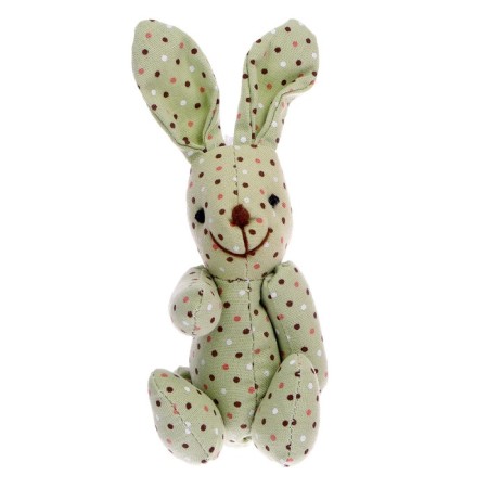 Soft toy "Rabbit", peas, color mix-2