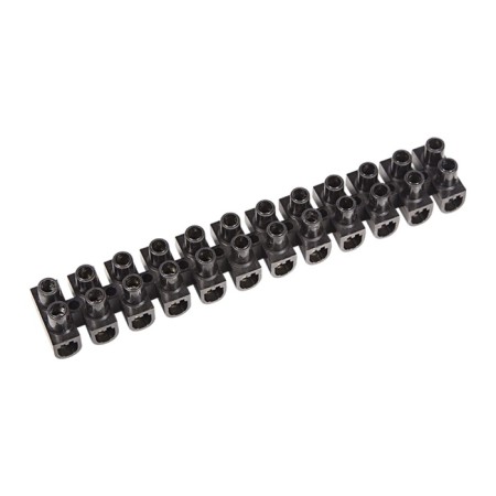 Dandhinated terminal block KV-16 (6-16 mm²), current 30 A, polypropylene black (ZVI) rexant