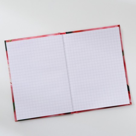Notepad in a solid cover A6, 40 liters "Bloom with happiness"-3