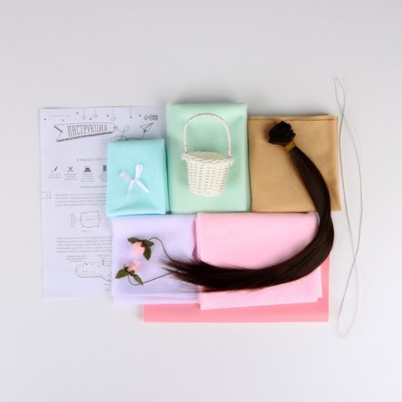 Sewing kit. Interior doll "Linda", 30 cm-2