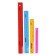 Set 4 line Calligrata "Neon", 15, 20, 25 and 30 cm, opaque, euro suspension, mix