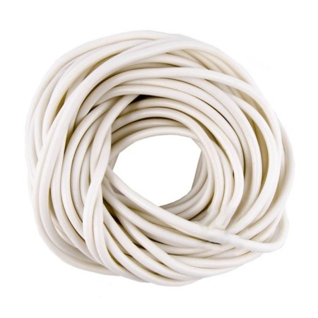 Cambrick-Boat, d = 2.0x3.0 mm, 1 m, 10 pcs, white color