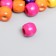 Beads for creativity tree "Multi -colored" set of 80 pcs 1.1x1.2 cm