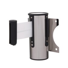 Wall block with exhaust ribbon-180cm white, height-13.5cm, width 11cm
