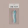 Toothbrush, folding, 18.3 cm, blue/white color
