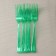 Plastic single -plastic, transparent, 18 cm, set 10 pcs, color mix