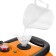 Steiring KitFort KT-9136-1, 1500 W, 1 L, 50 g/min, heating 8 minutes, black-orange