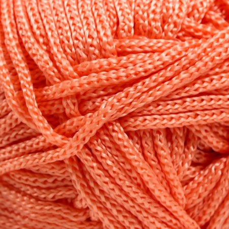 Yarn "Macrame Macrama" 100% polyester 130m/90g (160 St. Coral)-2