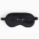 Silk mask for sleep I love Sleep, 20 x 9 cm, black color