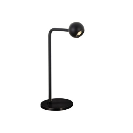 MANTRA EYES, LED, 390LM, 3000K, 207x140x383 mm table lamp, matte black color