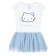 Dress for girls, height 80 cm