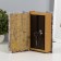 Safe-book wood, leatherette "Yellow tram" 21x13x5 cm