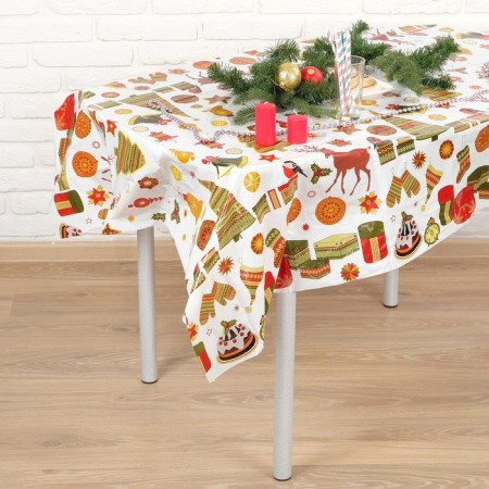 The tablecloth "New Year's attributes", 108x180 cm-1