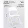 Folding stool S-2589 white