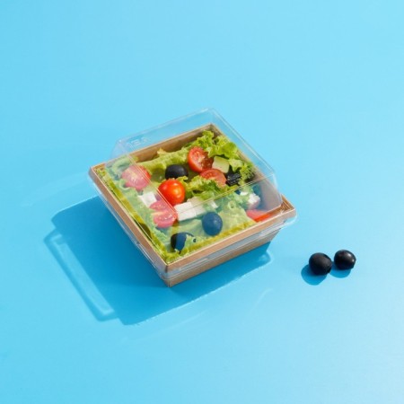 Box for bento-port, craft, 11 x 11 x 8.5 cm-1