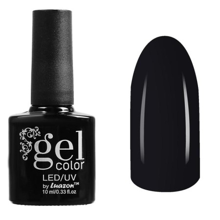 Nail gel polish three-phase LED/UV, 10ml, color B2-057 Black