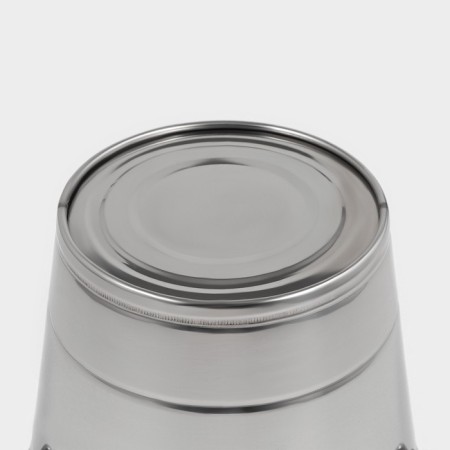 A stainless steel ice bucket, 2.5 l, 17 × 15.5 cm-6