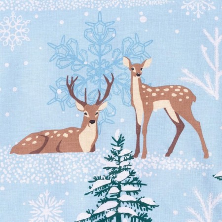Bed linen "Ethel" 2 joint venture winter magic 175*215 cm, 200*220 cm, 70*70 cm - 2 pcs-7