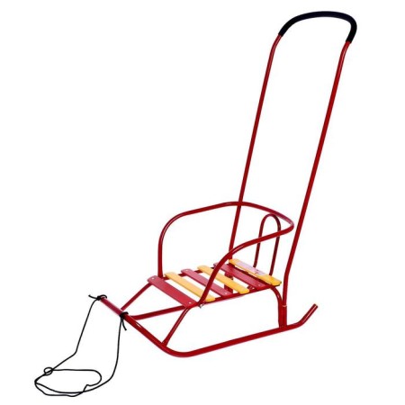 Sled "breeze 6", red color