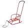 Sled "breeze 6", red color