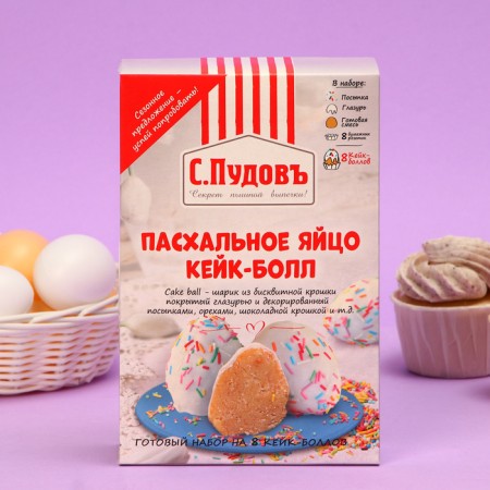 Easter egg Cake-Bull "S. Pudov", 360g-1