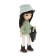 Lilu soft doll "in a green sweater", 32 cm, series: Spring