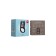 Ring Erective Fun Factory Nos with vibration, silicone, black, 8 cm