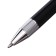 Handle Gift ball in the leatherette case rotary style Black/silver.