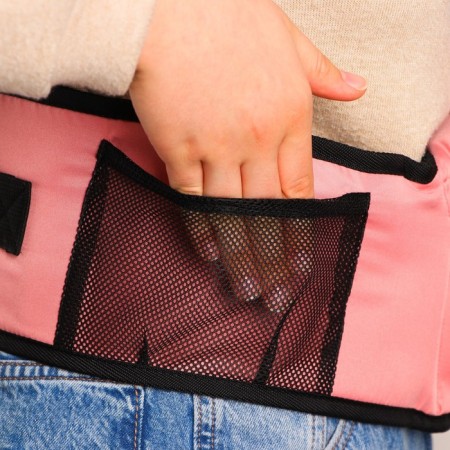 Hipitis - carrying "mesh", pink color-2