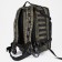 Tactical backpack, TAIF, 35 l, lightning department, 2 outer pockets, camouflage color/green