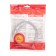 Electric cord with a PVS fork 2x0.75 mm2 2m (white) rexant