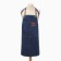 Apron Ethel with pockets Blue color, 75*68 cm p/e 50%, HL 50%