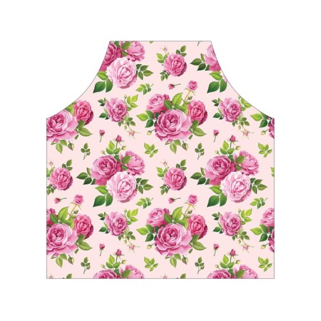 Apron kitchen with a photo print "Flower tenderness", adjustable, size OS-2