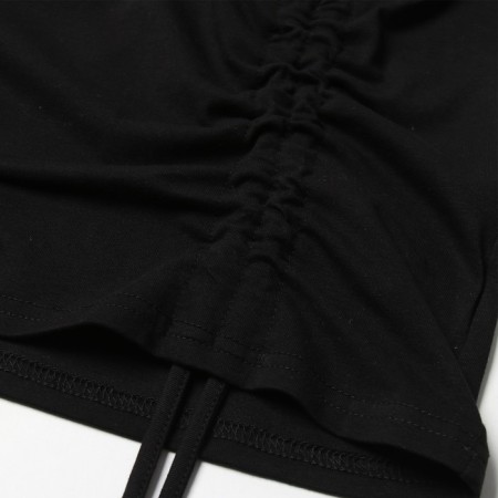 Women's T-shirt with Kulisk Minaku Regular Fit: Black color, rr 42-3