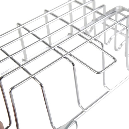 Basket on 2 suckers Axentia straight chrome with a 27x8x14 cm soap department-4