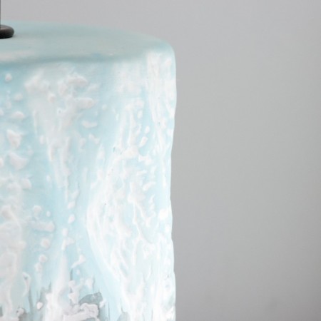Blue lamp "San" E14 40W Blue-gray 20x20x33 cm Risalux-4