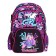 School backpack 38 x 27 x 17, ergonomic back, Devente Attomex Basic, Yes Girl, purple 7033439