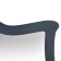 Mirror hinged berge 23, 670x16x970, gray graphite