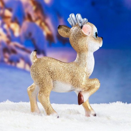 Figure "deer Babe" gold 22x13x30-1